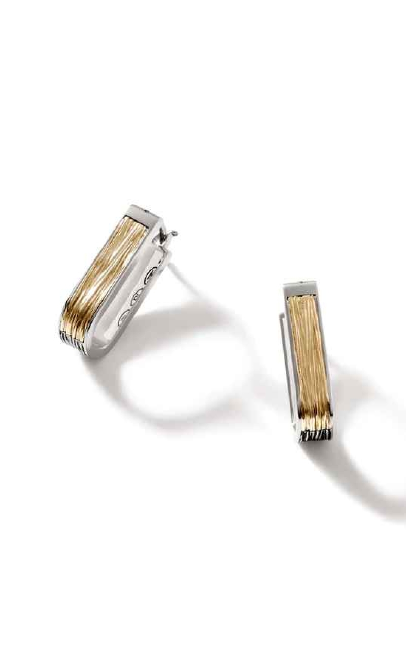 John Hardy Bamboo Hoop Earrings EZ50107