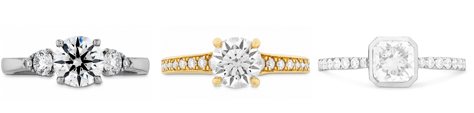 Hearts on Fire Engagement Rings at Benari Jewelers