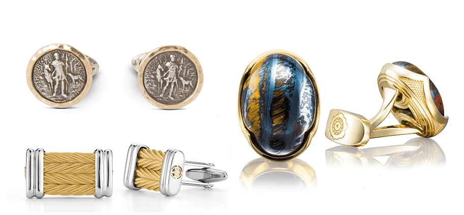 Men's Gold Cufflinks