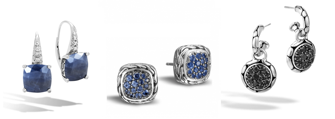 John Hardy Sapphire Earrings