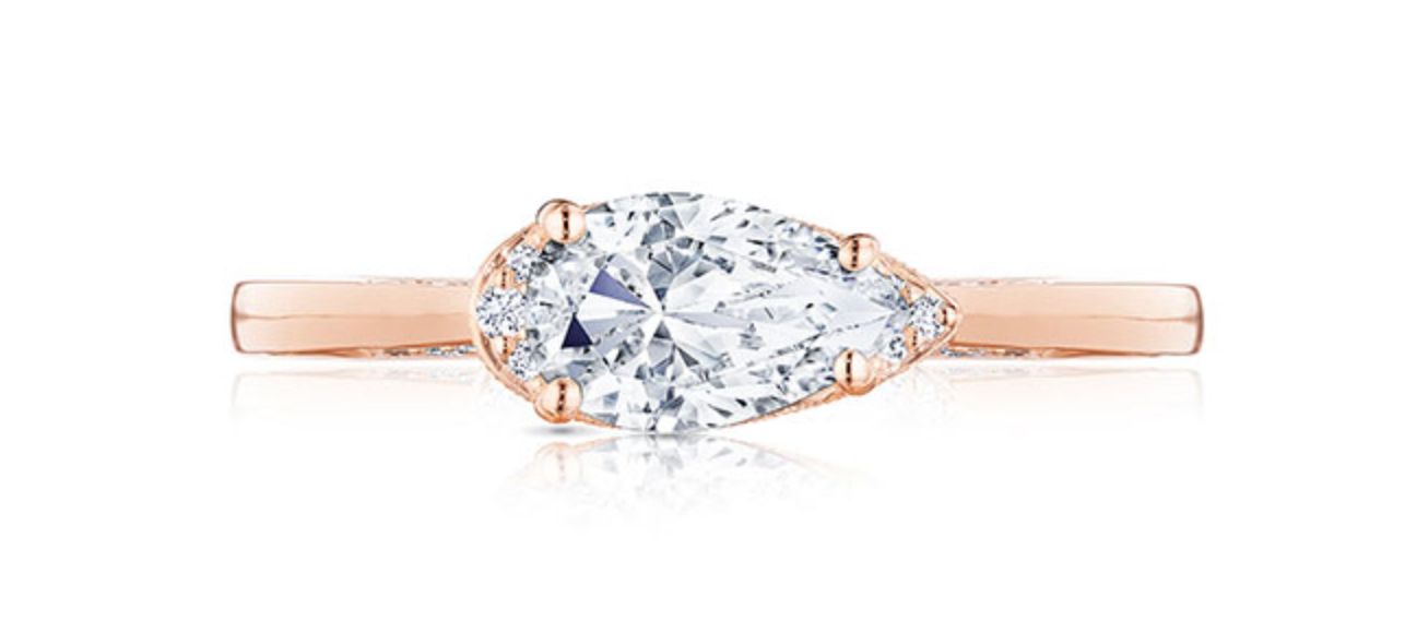 Tacori Pear-Shaped Ring at Benari Jewelers