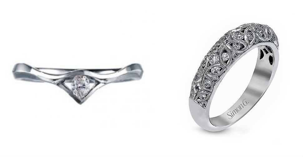 Maevona and Simon G Wedding Bands