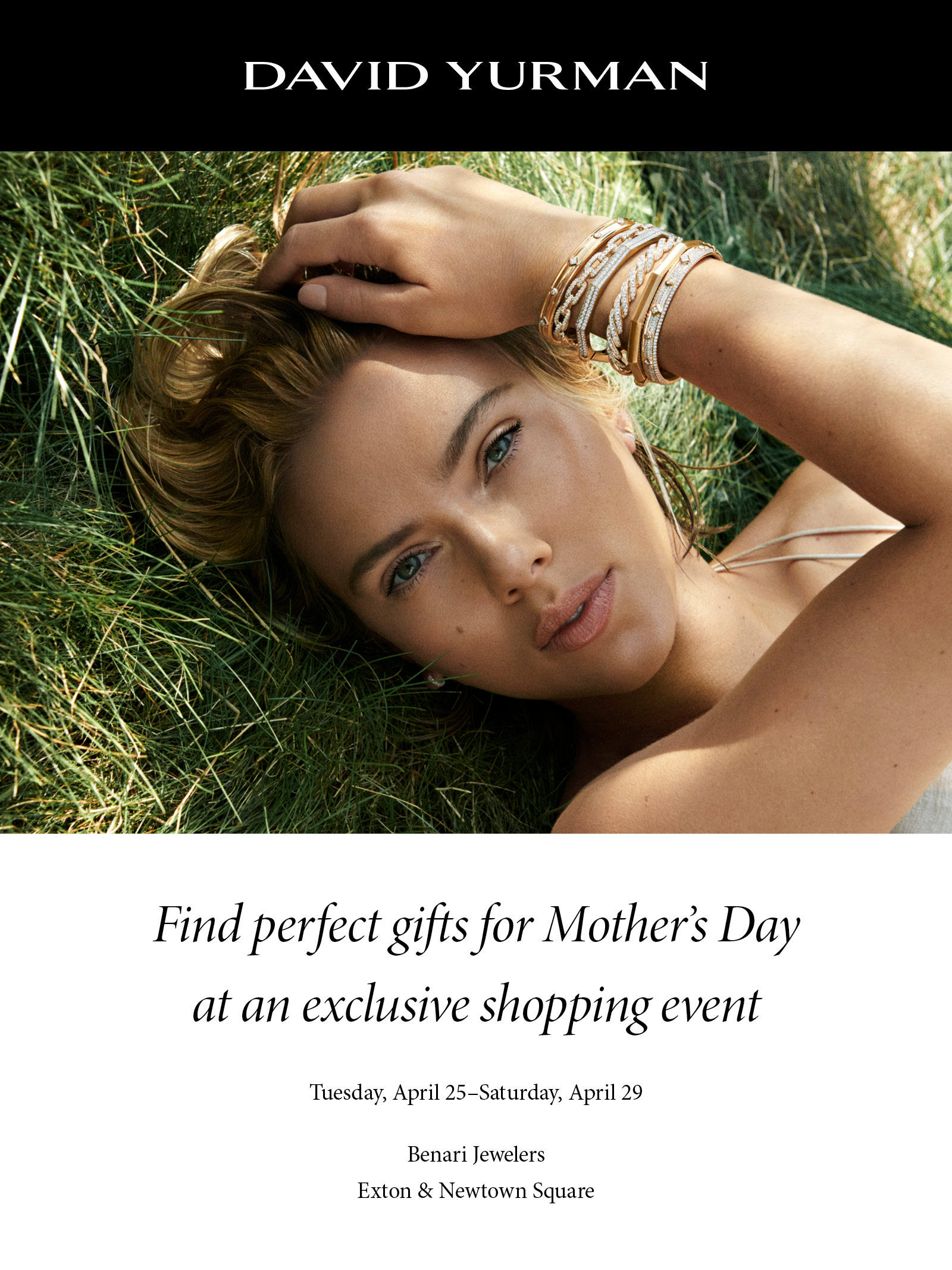 David Yurman Mother's Day Event