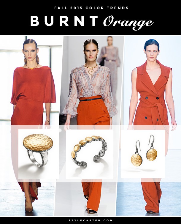 Fall Color Trends - John Hardy Jewelry to Match Your Burnt Orange Outfit