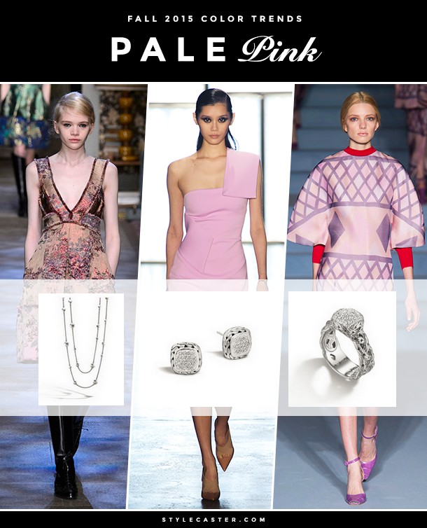 Fall Color Trends - John Hardy Jewelry to Match Your Pale Pink Outfit