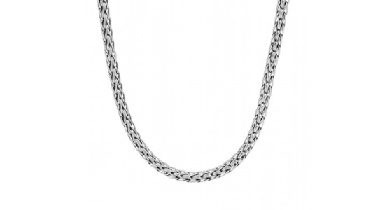 a white gold chain necklace by John Hardy