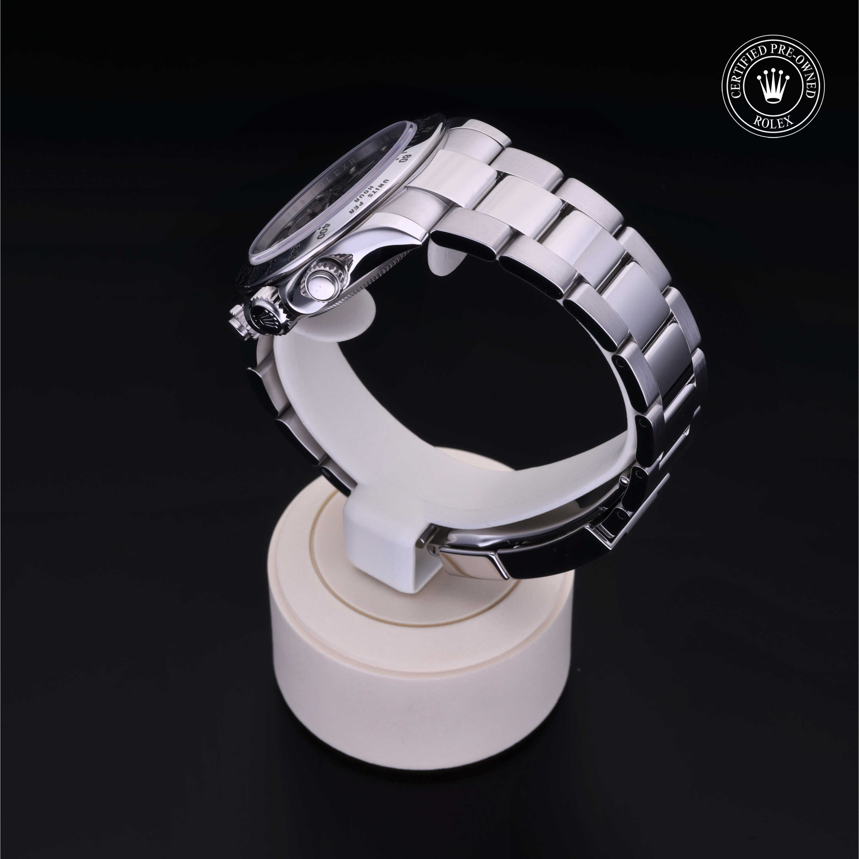 Rolex Cosmograph Daytona in Steel M116520-0015 at Benari Jewelers