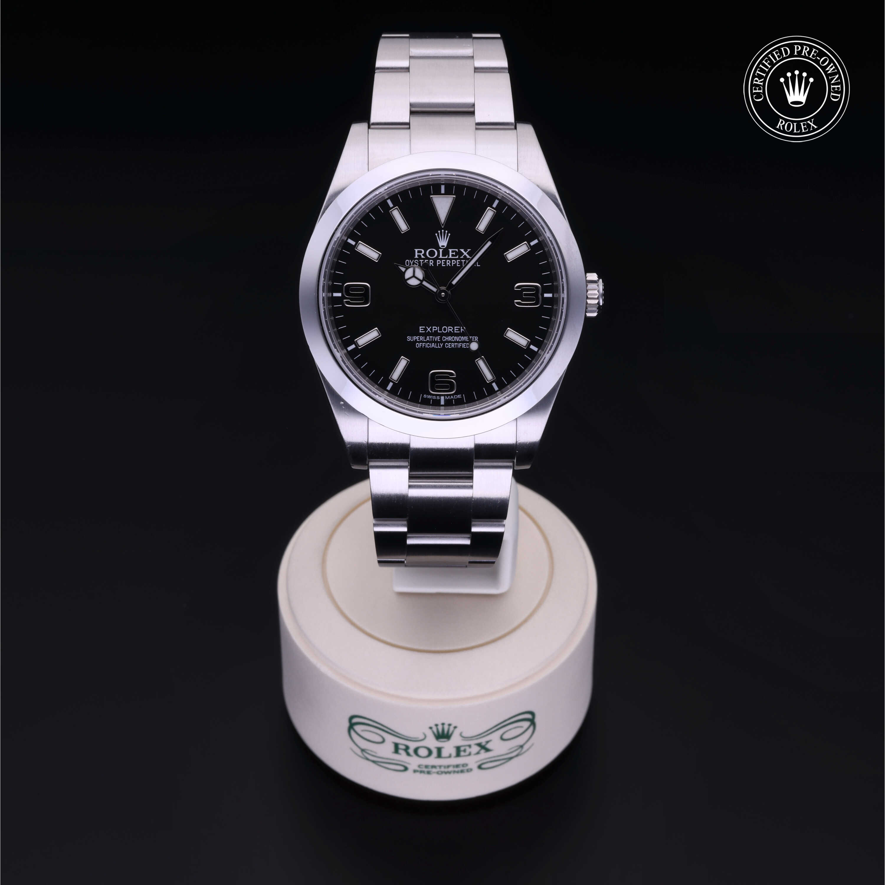 Rolex Explorer in Steel M214270-0001 at Benari Jewelers