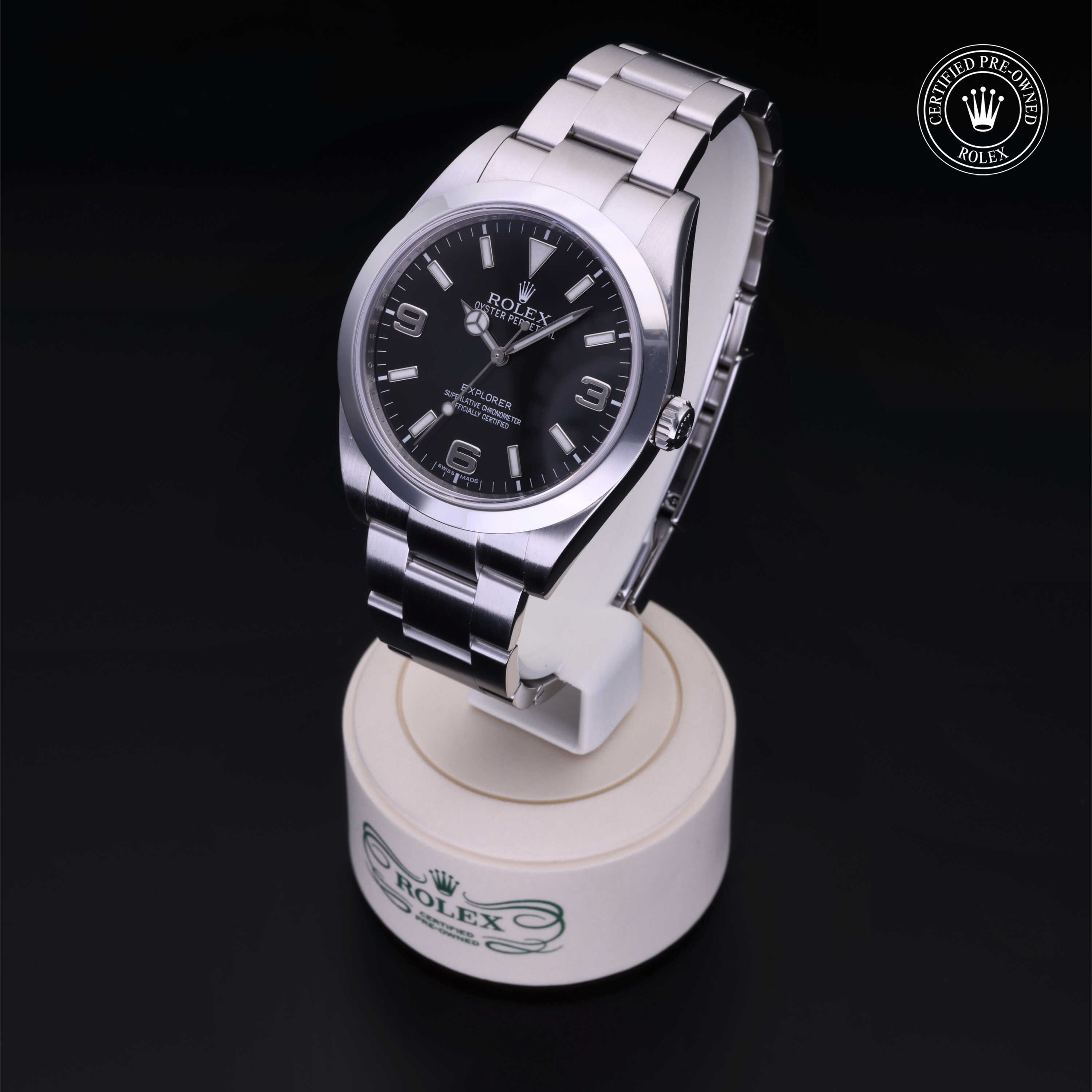 Rolex Explorer in Steel M214270-0001 at Benari Jewelers