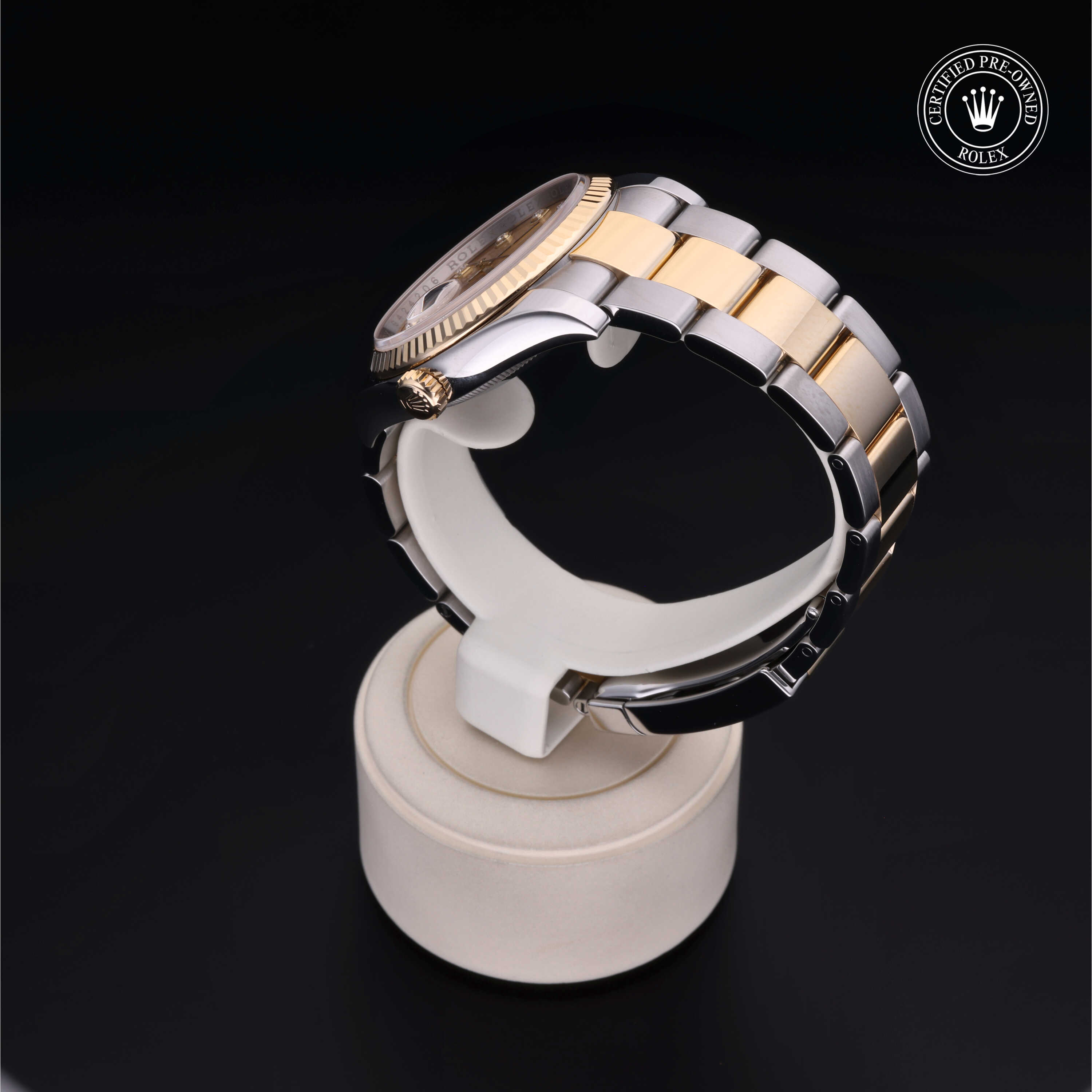 Rolex Datejust in Rolesor 18 Carat Yellow M116233-0172 at Benari Jewelers