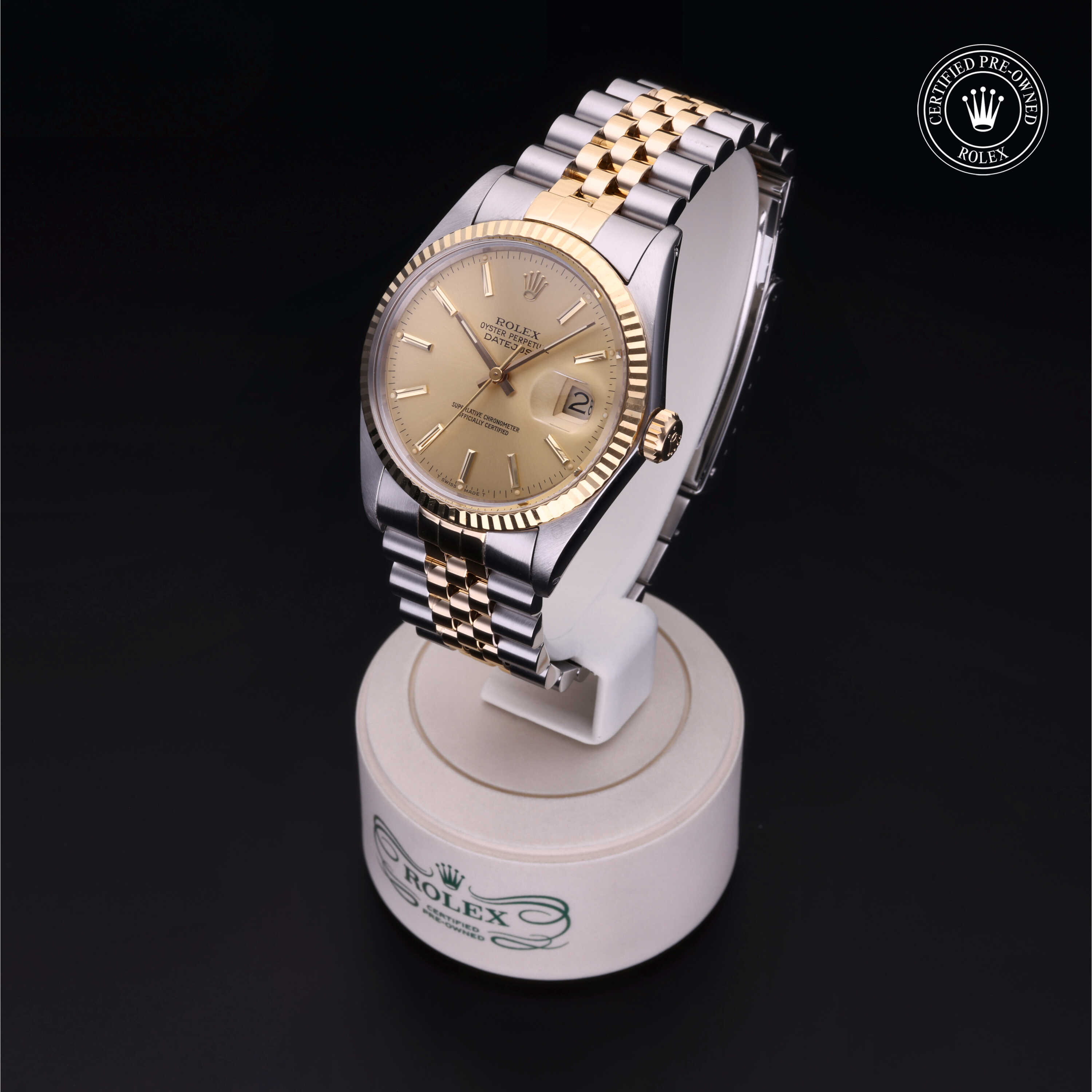 Rolex Datejust in Rolesor 18 Carat Yellow  at Benari Jewelers