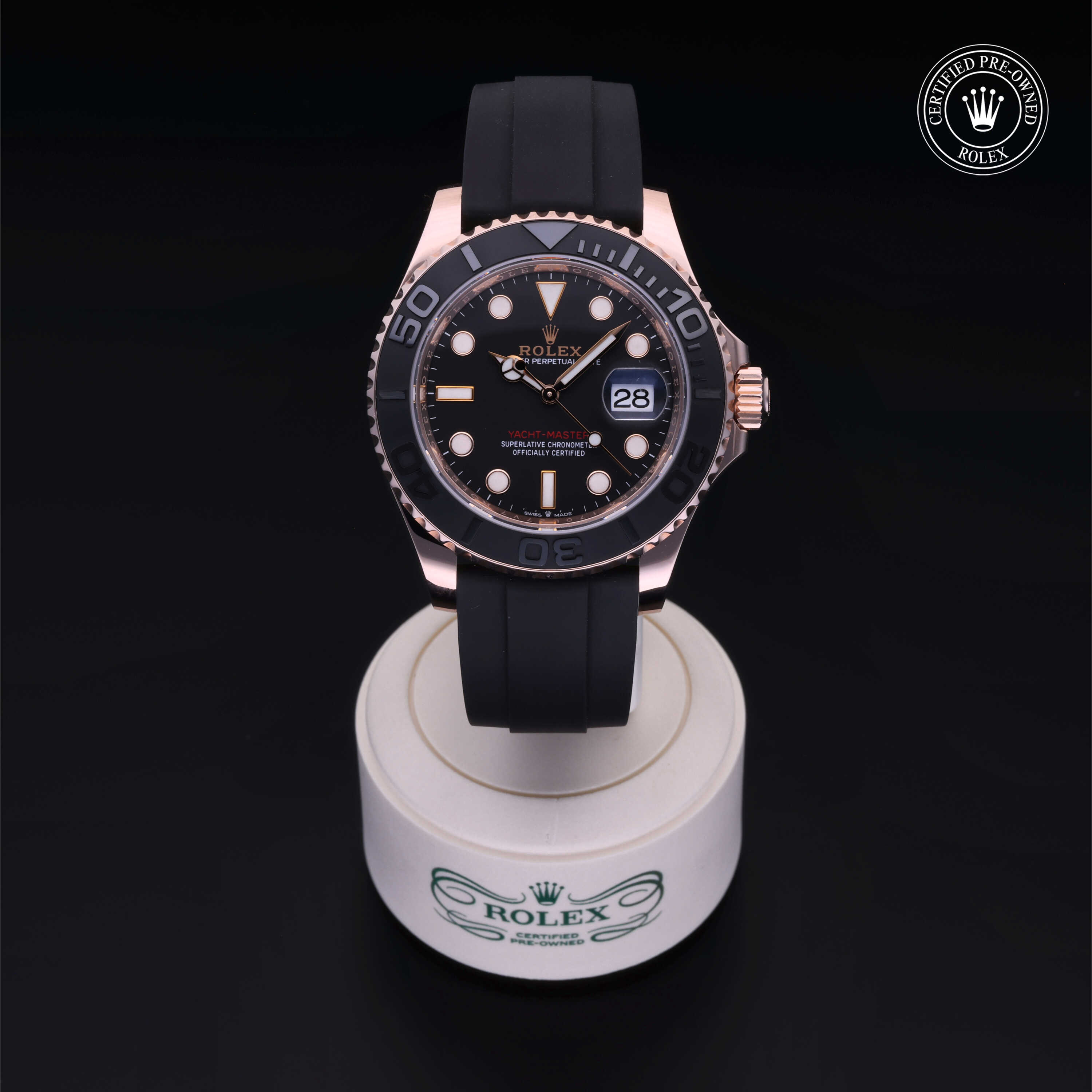 Rolex Yacht-Master in Gold 18 Carat Red M126655-0002 at Benari Jewelers