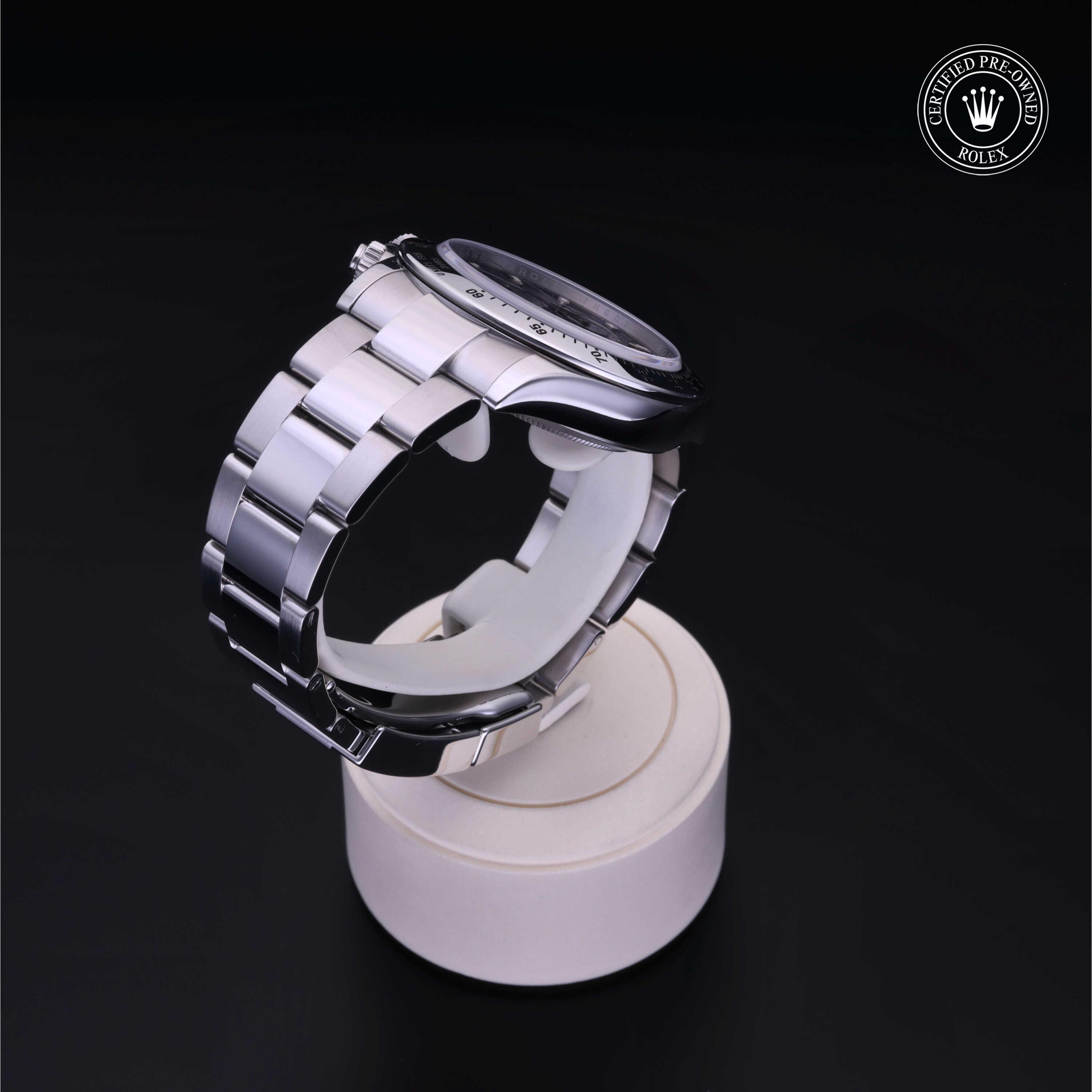 Rolex Cosmograph Daytona in Steel M116520-0015 at Benari Jewelers