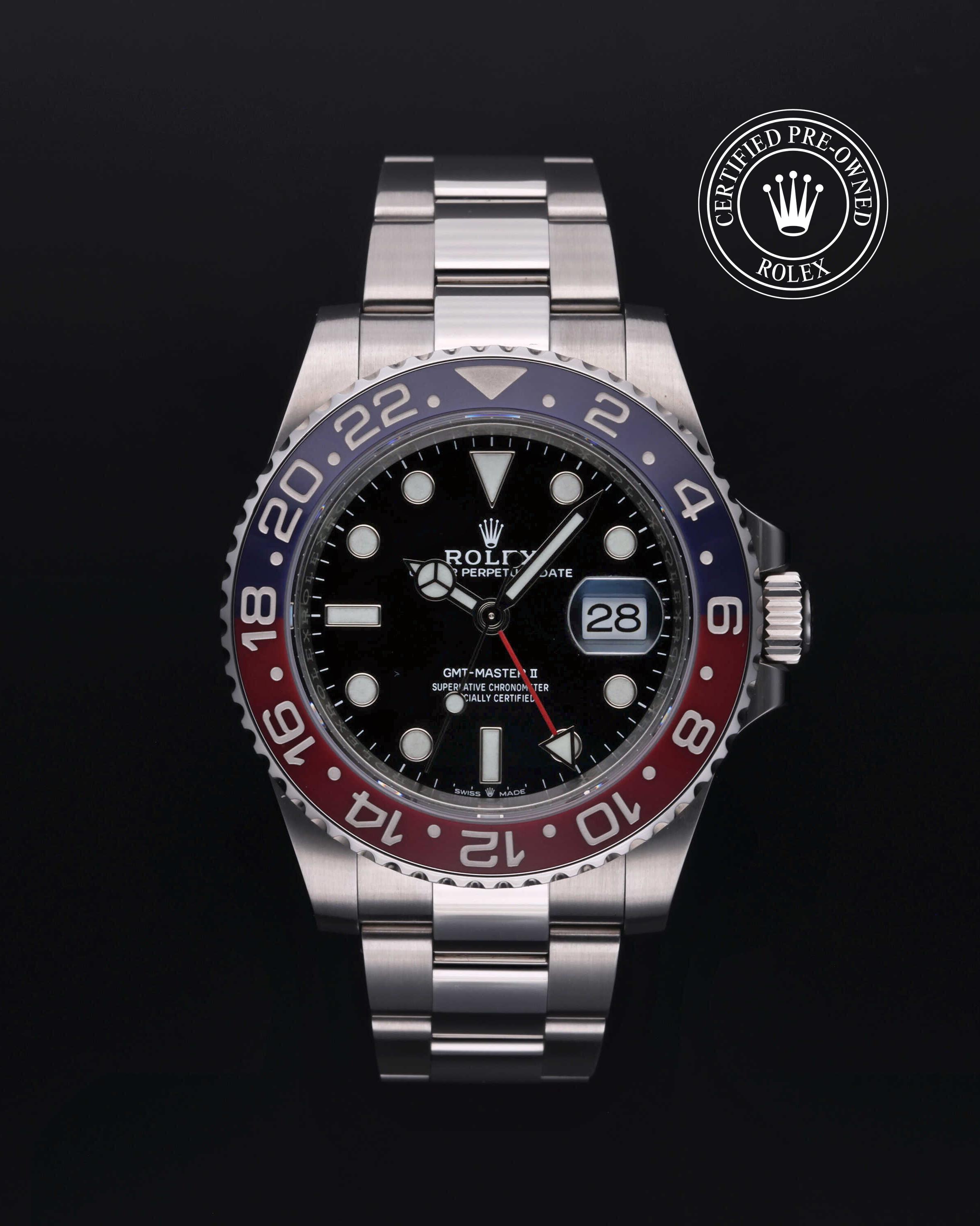 Rolex GMT-Master II in Steel M126710BLRO-0002 at Benari Jewelers