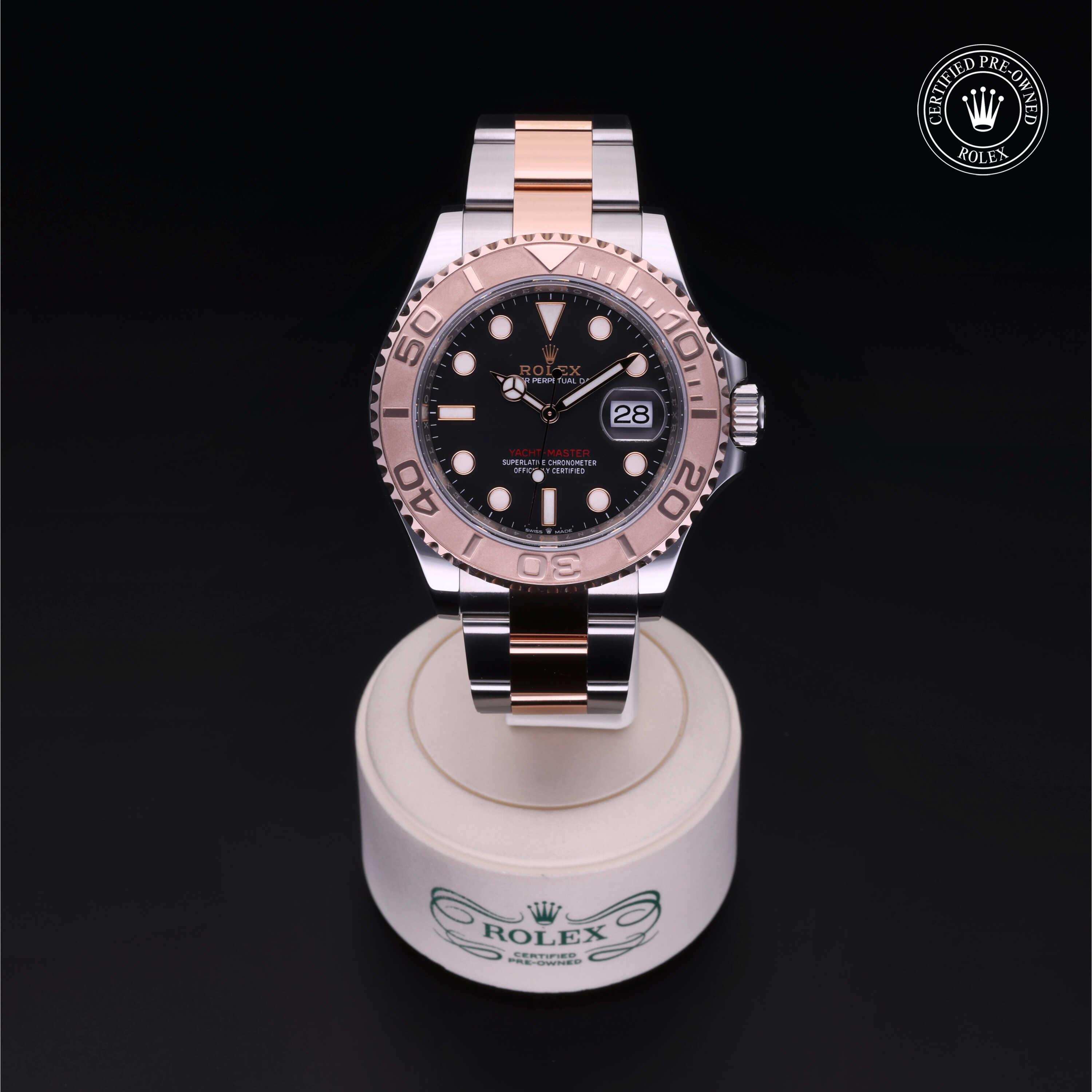 Rolex Yacht-Master in Rolesor 18 Carat Red M126621-0002 at Benari Jewelers