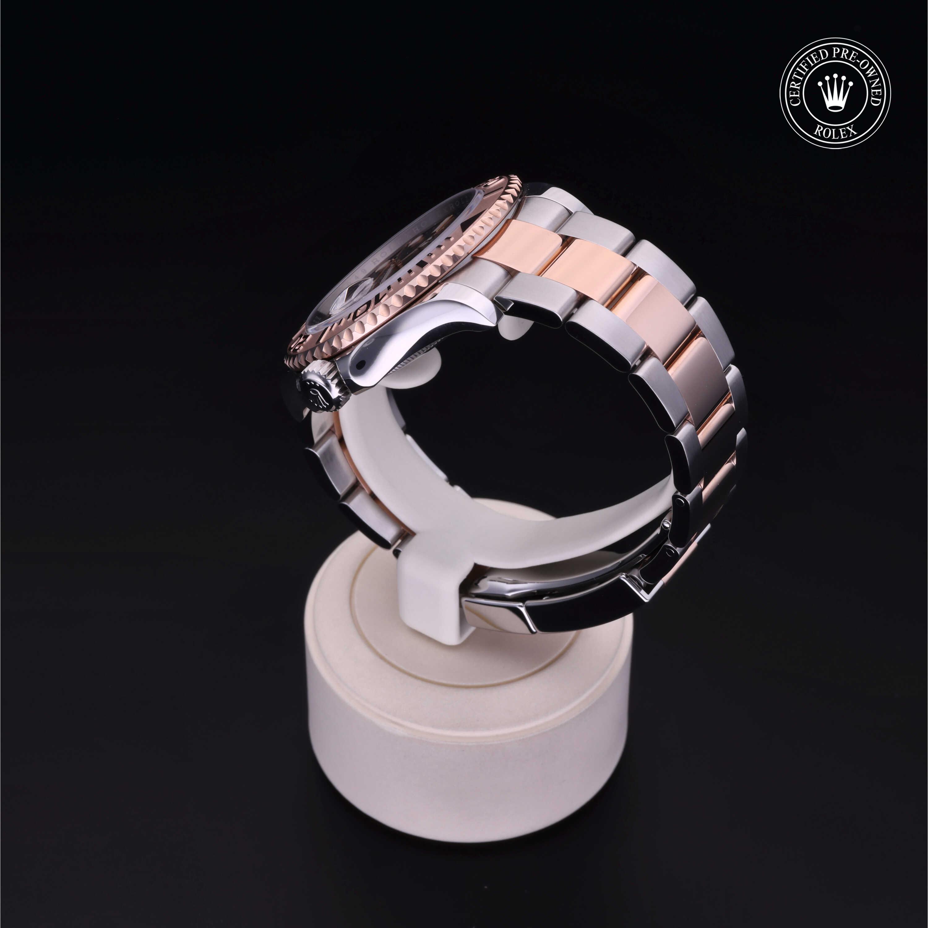 Rolex Yacht-Master in Rolesor 18 Carat Red M126621-0002 at Benari Jewelers