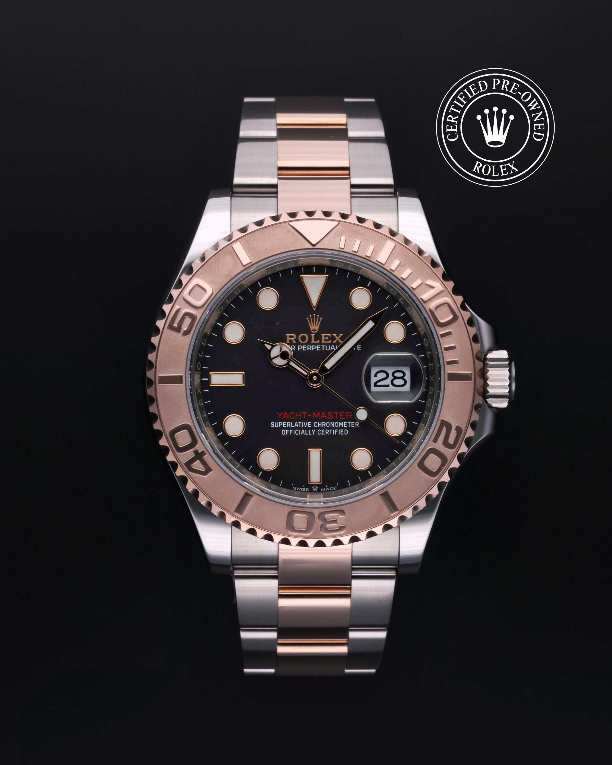 Rolex Yacht-Master in Rolesor 18 Carat Red M126621-0002 at Benari Jewelers