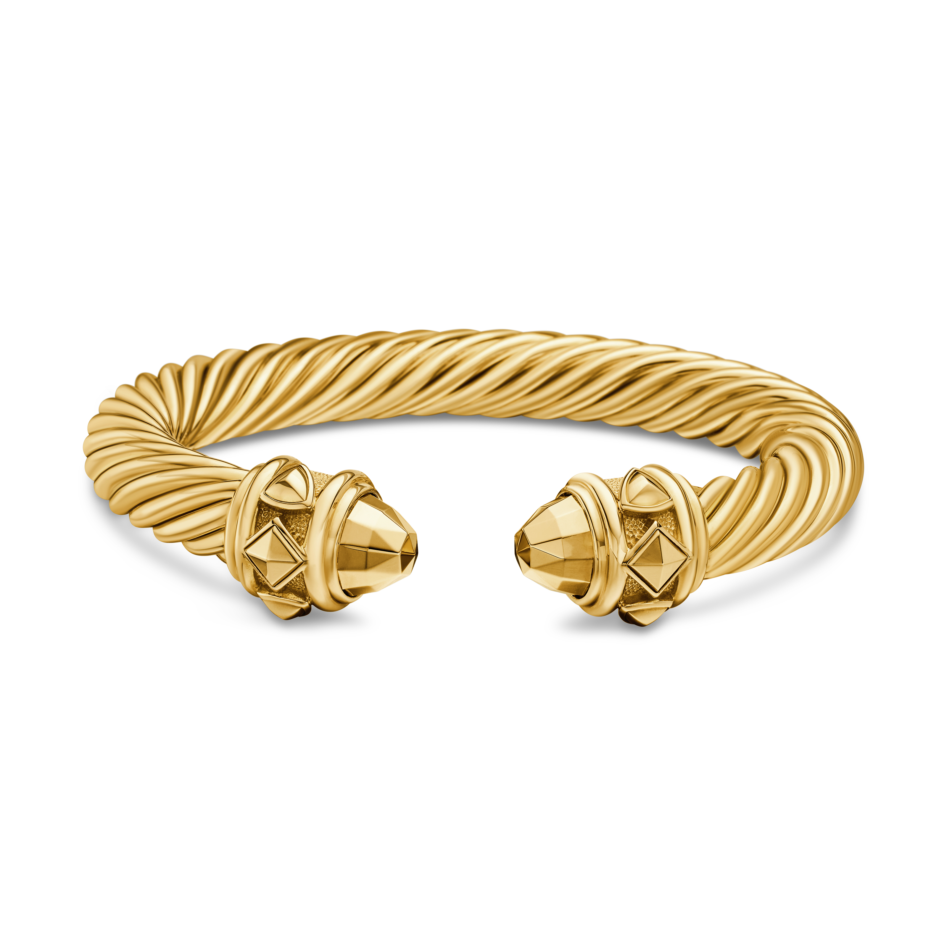 David Yurman 18k Yellow Gold Renaissance Diamond Bracelet  \'Renaissance\' Bracelet in 18k Gold main image 2