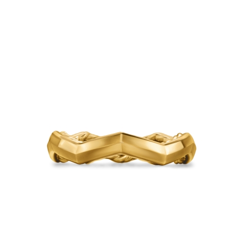 Zig Zag Staxâ„¢ Ring in 18K Yellow Gold, 3mm