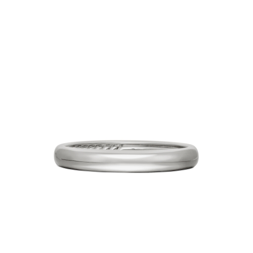 DY Classic Band Ring in 18K White Gold, 3.5mm