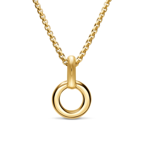 Amulet Holder in 18K Yellow Gold, 20.3mm
