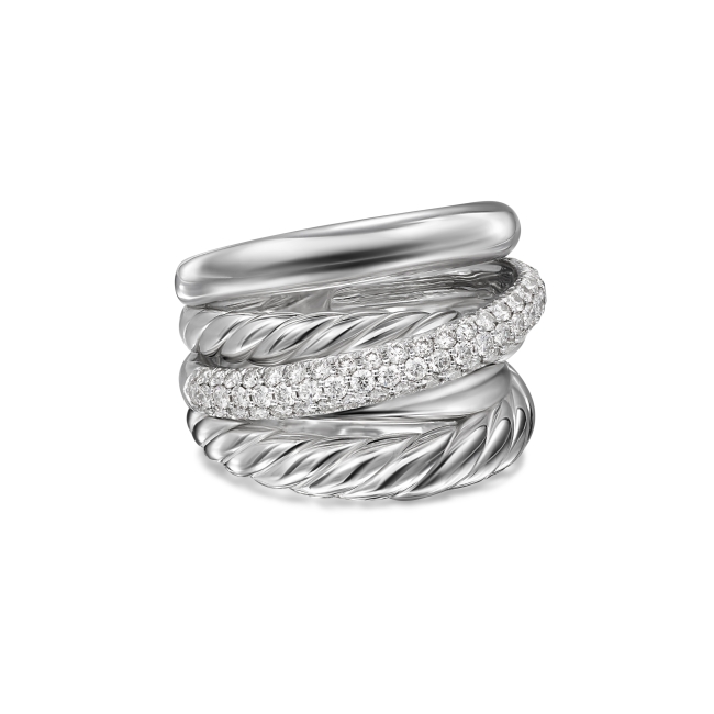 David Yurman デビットヤーマン リング　指輪　シルバー925 17号 David Yurman デビットヤーマン リング 指輪 シルバー925 17号
