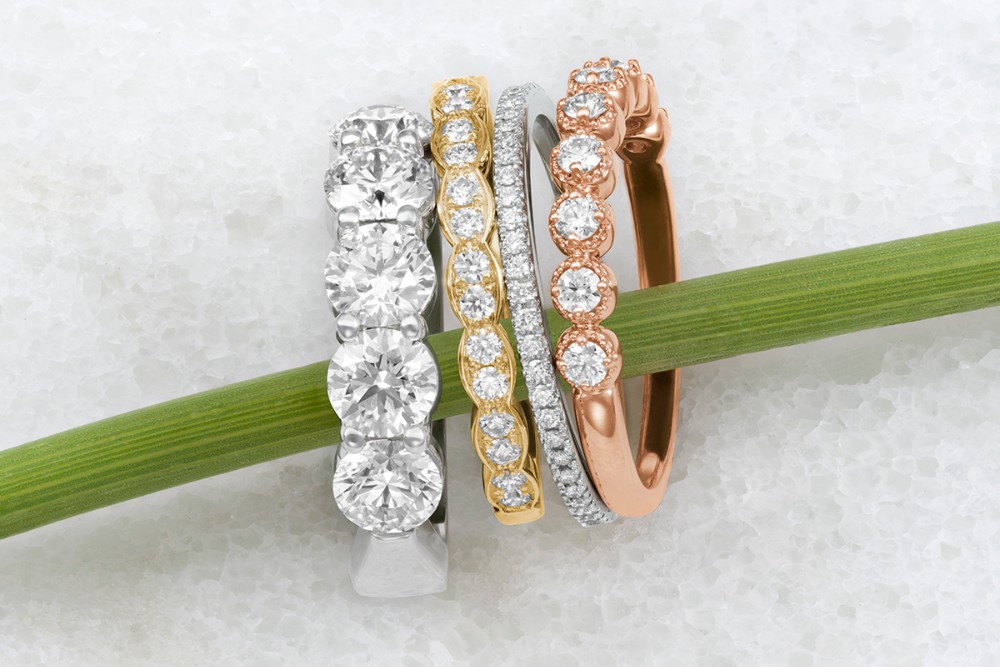 Popular Collections of Hearts on Fire Wedding Bands