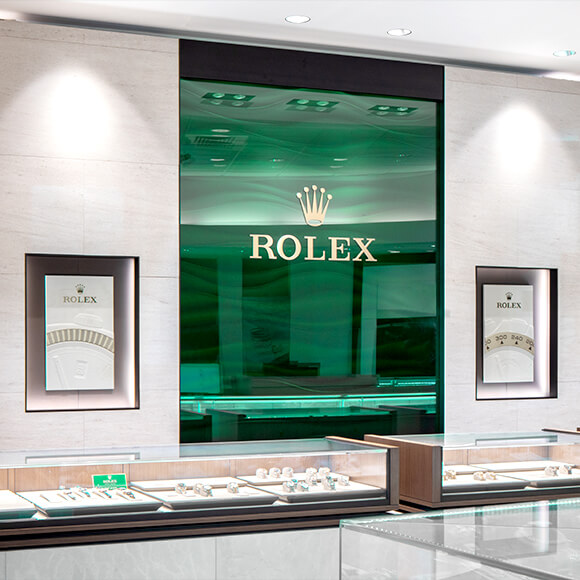 Rolex Showroom at Benari Jewelers in Pennsylvania