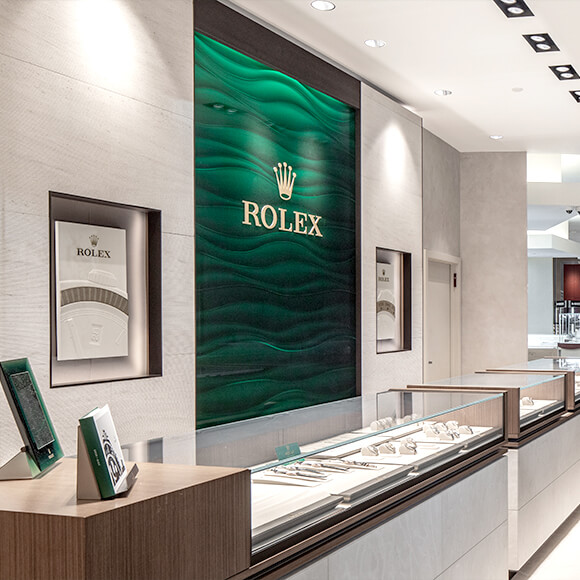 Benari Jewelers Rolex showroom in Pennsylvania