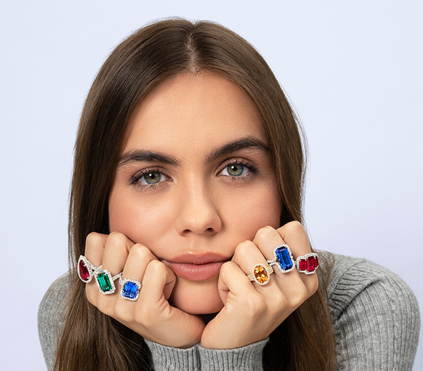 Uneek Latest Arrivals - featuring woman wearing Uneek rings